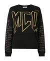 Mcq By Alexander Mcqueen Logo Pullover In Black