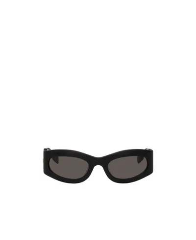 Mcq By Alexander Mcqueen Logo Sunglasses In Black