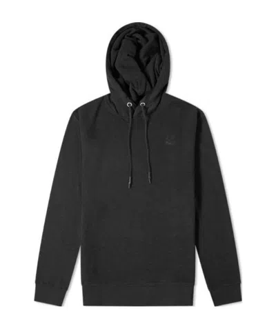Mcq By Alexander Mcqueen Long-sleeved Hooded Sweater In Black