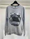 Mcq By Alexander Mcqueen Long-sleeved Sweater In Gray