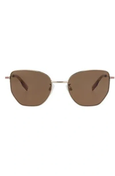 Mcq By Alexander Mcqueen Mcq 50mm Core Cat Eye Sunglasses In Purple