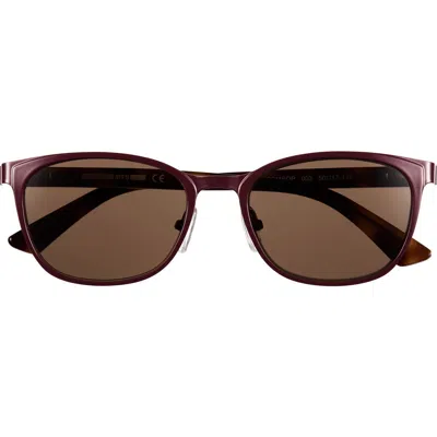 Mcq By Alexander Mcqueen Mcq 50mm Core Polarized Sunglasses In Brown