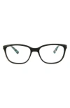 Mcq By Alexander Mcqueen Mcq 51mm Core Square Optical Glasses In Black Avana Transparent