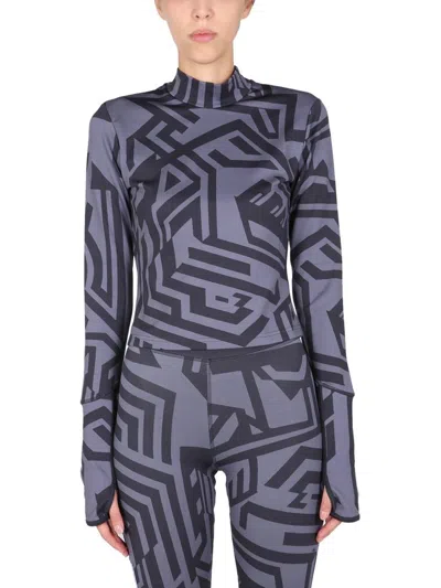 Mcq By Alexander Mcqueen Mcq Alexander Mcqueen Dazzelle Patterned Top In Multi