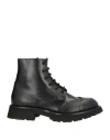 Mcq By Alexander Mcqueen Mcq Alexander Mcqueen Man Ankle Boots Black Size 9 Leather In Multi