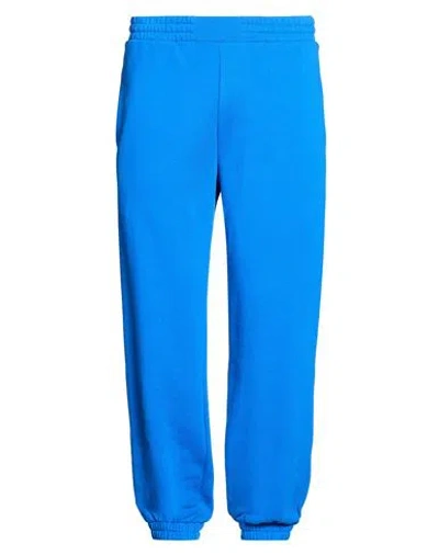 Mcq By Alexander Mcqueen Mcq Alexander Mcqueen Man Pants Bright Blue Size L Cotton
