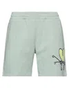 Mcq By Alexander Mcqueen Mcq Alexander Mcqueen Man Shorts & Bermuda Shorts Light Green Size M Cotton In Green