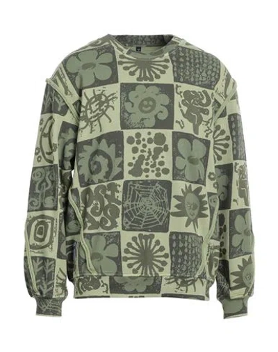 Mcq By Alexander Mcqueen Mcq Alexander Mcqueen Man Sweatshirt Military Green Size Xl Cotton