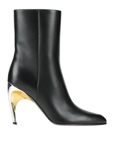 Mcq By Alexander Mcqueen Mcq Alexander Mcqueen Woman Ankle Boots Black Size 9 Leather