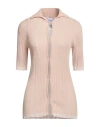 Mcq By Alexander Mcqueen Mcq Alexander Mcqueen Woman Cardigan Blush Size Xs Cotton, Polyamide, Viscose, Polyester In Pink