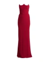 Mcq By Alexander Mcqueen Mcq Alexander Mcqueen Woman Maxi Dress Garnet Size 8 Viscose, Acetate In Red