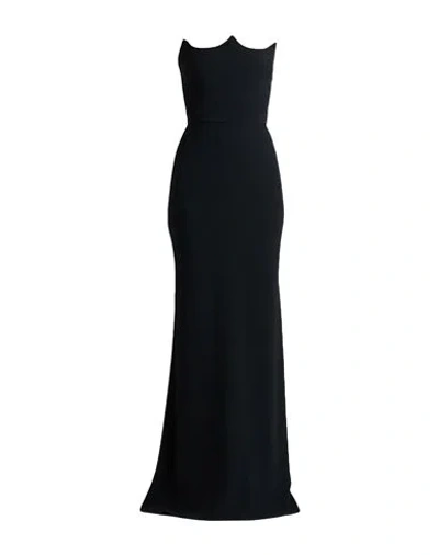Mcq By Alexander Mcqueen Mcq Alexander Mcqueen Woman Maxi Dress Midnight Blue Size 10 Viscose, Acetate