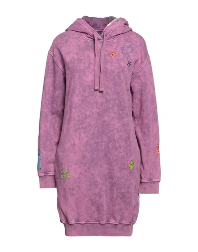Mcq By Alexander Mcqueen Short Dresses In Purple