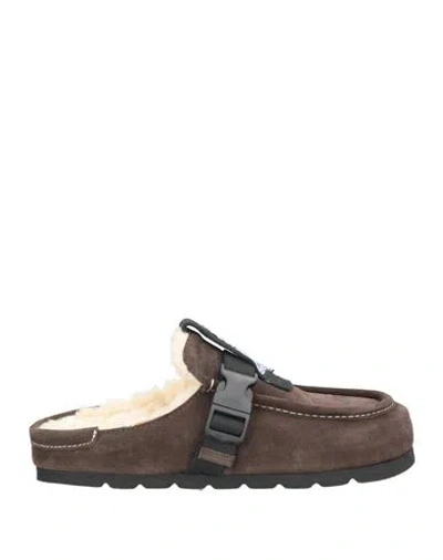 Mcq By Alexander Mcqueen Mcq Alexander Mcqueen Woman Mules & Clogs Dark Brown Size 5 Soft Leather