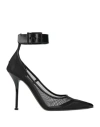 Mcq By Alexander Mcqueen Mcq Alexander Mcqueen Woman Pumps Black Size 8 Textile Fibers In Black