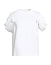 Mcq By Alexander Mcqueen Mcq Alexander Mcqueen Woman T-shirt White Size 6 Cotton, Polyester In White
