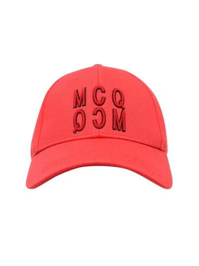 Mcq By Alexander Mcqueen Mcq Flock Logo Baseball Cap