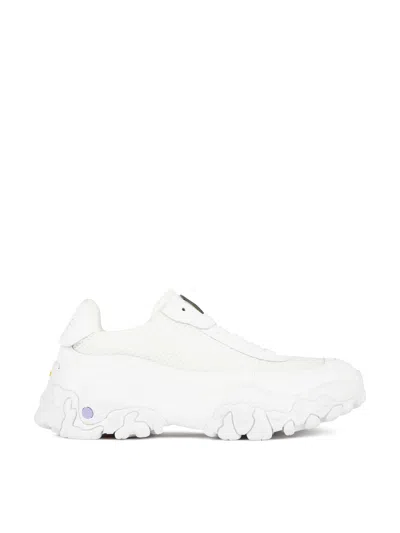Mcq By Alexander Mcqueen Mcq Icon 0 Crimp Low Sneakers In White