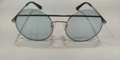Pre-owned Mcq By Alexander Mcqueen Mcq Mq0164s Sunglasses In Blue