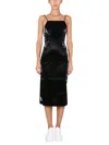 Mcq By Alexander Mcqueen Mcq Slim Fit Dress In Black
