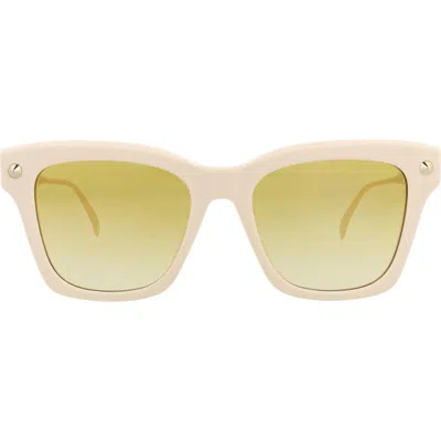 Mcq By Alexander Mcqueen Mcq Sunglasses In Transparent