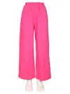 Mcq By Alexander Mcqueen Mcq Wide Leg Jogging Pants In Fuchsia