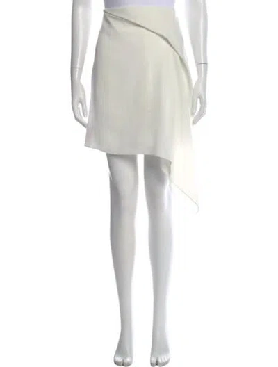 Pre-owned Mcq By Alexander Mcqueen Midi Length Skirt In White