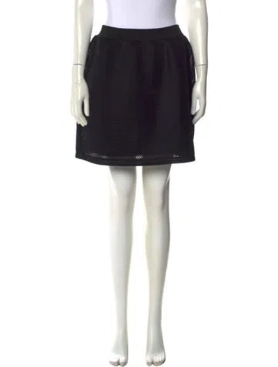 Pre-owned Mcq By Alexander Mcqueen Mini Skirt In Black