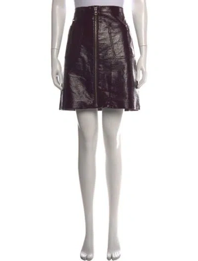 Pre-owned Mcq By Alexander Mcqueen Mini Skirt W/ Tags In Purple