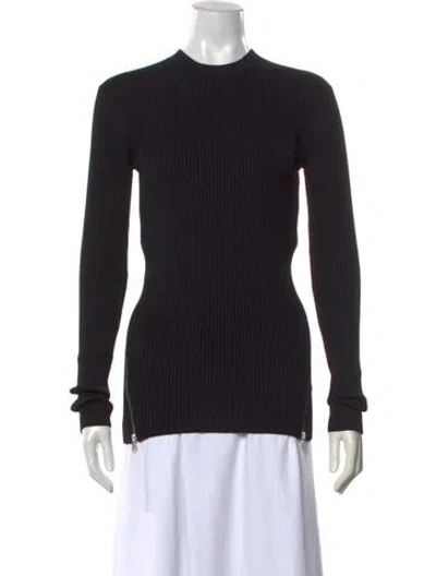 Pre-owned Mcq By Alexander Mcqueen Mock Neck Sweater W/ Tags In Black