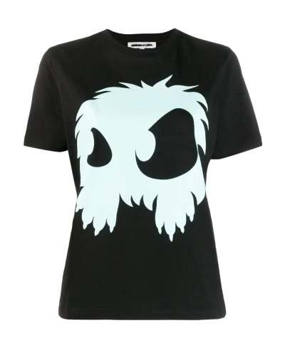 Mcq By Alexander Mcqueen Monster Pattern Printed T-shirt In Gray