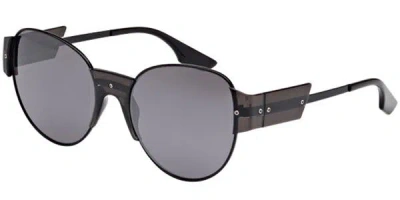 Mcq By Alexander Mcqueen Mq0001s 001 Women's Sunglasses Black Size 53