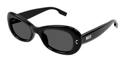 Mcq By Alexander Mcqueen Mq0385s 001 Men's Sunglasses Black Size 54