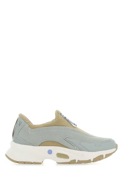 Mcq By Alexander Mcqueen Multicolor Fabric And Suede Aratana 2.0 Slip Ons In 1401