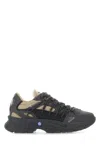 MCQ BY ALEXANDER MCQUEEN MULTICOLOR FABRIC AND SUEDE ARATANA SNEAKERS