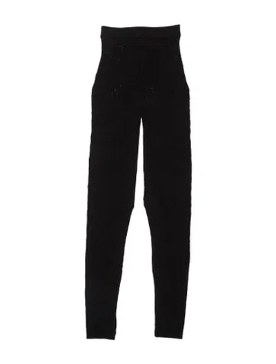 Pre-owned Mcq By Alexander Mcqueen Nylon Skinny Leg Pants W/ Tags In Black