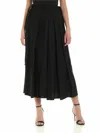 Mcq By Alexander Mcqueen Hakana Black Pants With Pleats In Negro