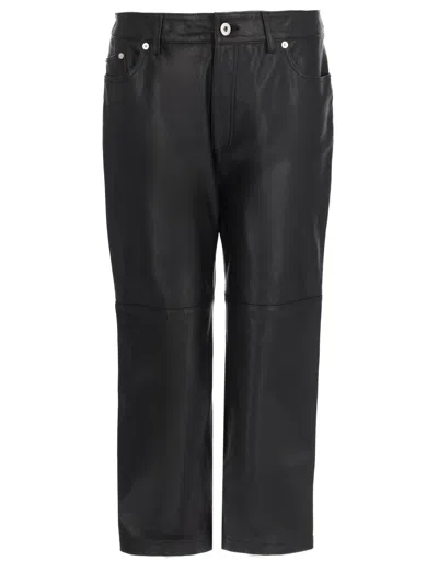 Mcq By Alexander Mcqueen Mcq Alexander Mcqueen Pantalone In Similpelle In Black