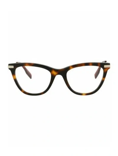Pre-owned Mcq By Alexander Mcqueen Patterned Eyeglasses W/ Tags In Brown