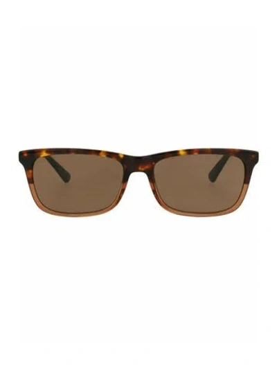 Pre-owned Mcq By Alexander Mcqueen Patterned Sunglasses W/ Tags In Brown