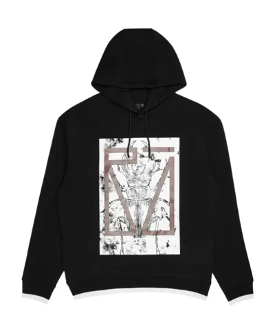 Mcq By Alexander Mcqueen Print Sweater In Black