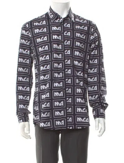 Pre-owned Mcq By Alexander Mcqueen Printed Long Sleeve Shirt W/ Tags In Multi