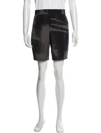 Pre-owned Mcq By Alexander Mcqueen Printed Swim Trunks W/ Tags In Black