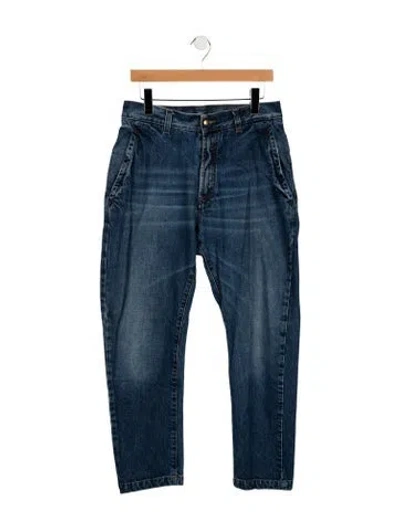 Pre-owned Mcq By Alexander Mcqueen Relaxed Fit Jeans In Blue