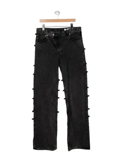 Pre-owned Mcq By Alexander Mcqueen Relaxed Fit Jeans W/ Tags In Black