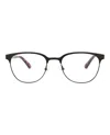 Mcq By Alexander Mcqueen Round-frame Metal Optical Frames In Black