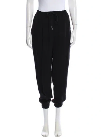 Pre-owned Mcq By Alexander Mcqueen Skinny Leg Pants In Black