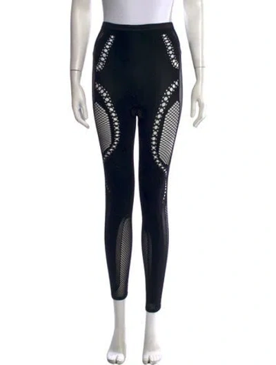Pre-owned Mcq By Alexander Mcqueen Skinny Leg Pants In Black