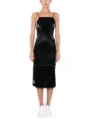 Mcq By Alexander Mcqueen Mcq Slim Fit Dress In Black