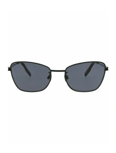 Pre-owned Mcq By Alexander Mcqueen Solid Sunglasses W/ Tags In Black